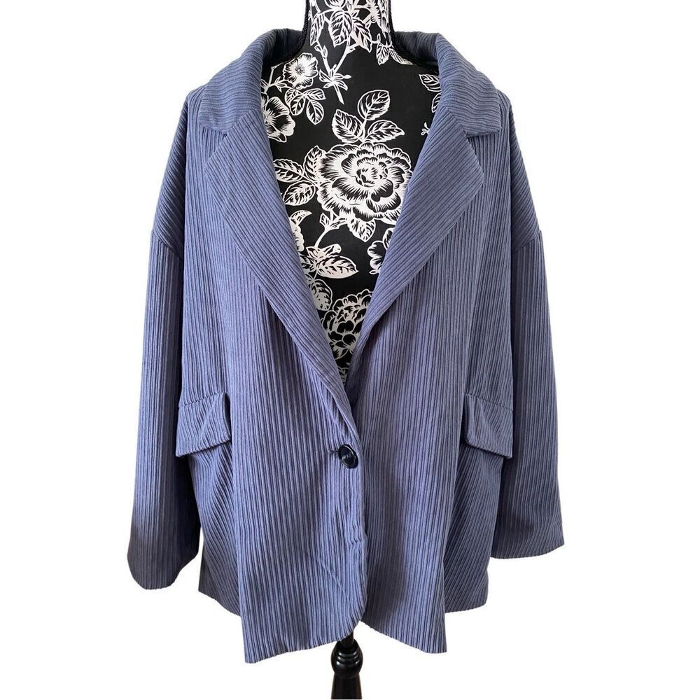 Princess Polly Corduroy Blazer Winter Jacket Outdoors Career Business